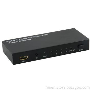 HDMI Switcher 1080P/1080i Supports compressed audio